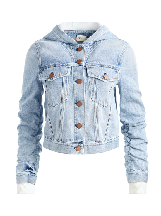 ROCKSTAR BLUE-EMMA HOODIE JACKET