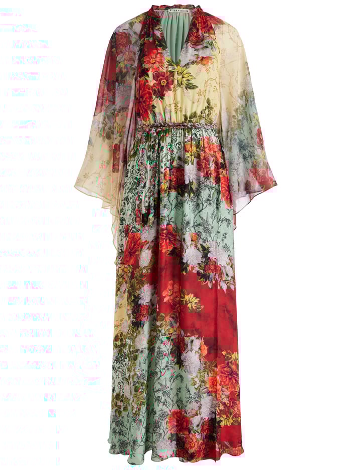 MALINDA MAXI DRESS WITH SLIT - OAKLEY image 5 - Alice And Olivia