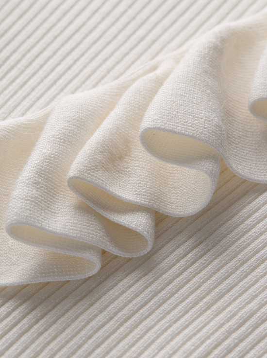 SOFT WHITE-MARNIE RUFFLE TANK