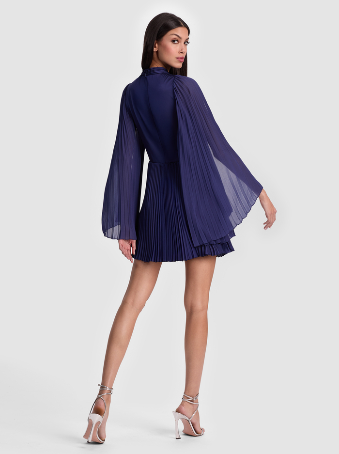 AURELIE MINI DRESS - MIDNIGHT BLUE image 3 - Alice And Olivia