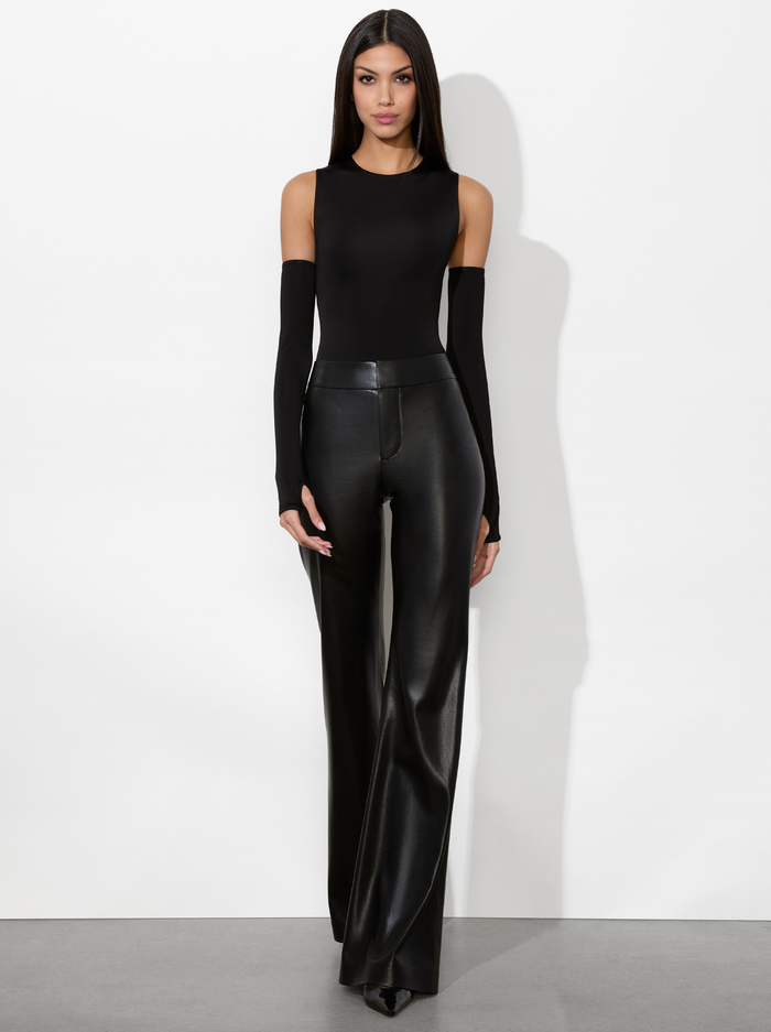 OLEA SCULPTING BODYSUIT - BLACK image 4 - Alice And Olivia