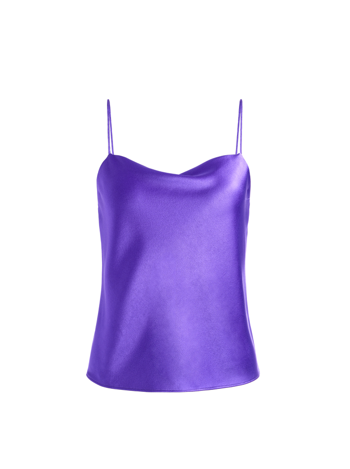 HARMON SLIP TANK - PURPLE image 5 - Alice And Olivia
