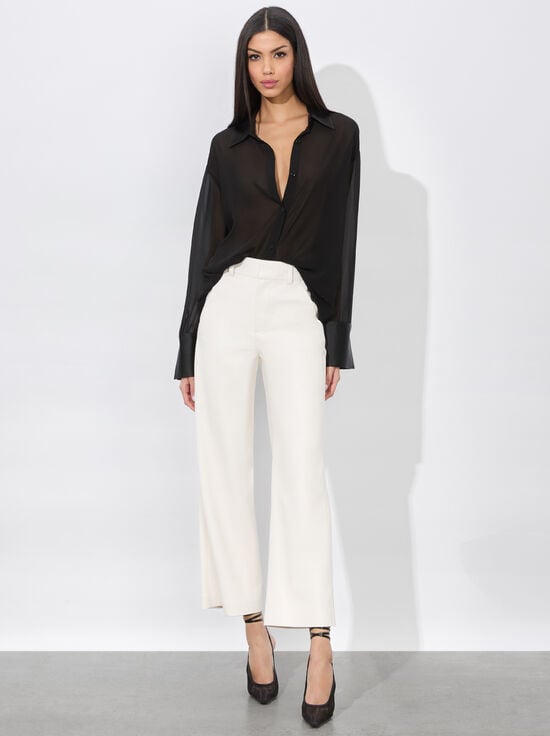 OFF WHITE-ALEXANDER VEGAN TROUSER
