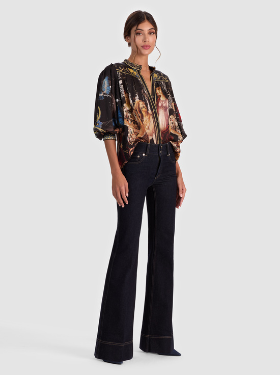 MUSE-CORA BUTTON DOWN BLOUSE