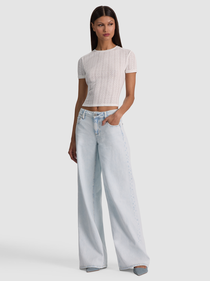 TESS TEE - OFF WHITE image 1 - ALICE + OLIVIA