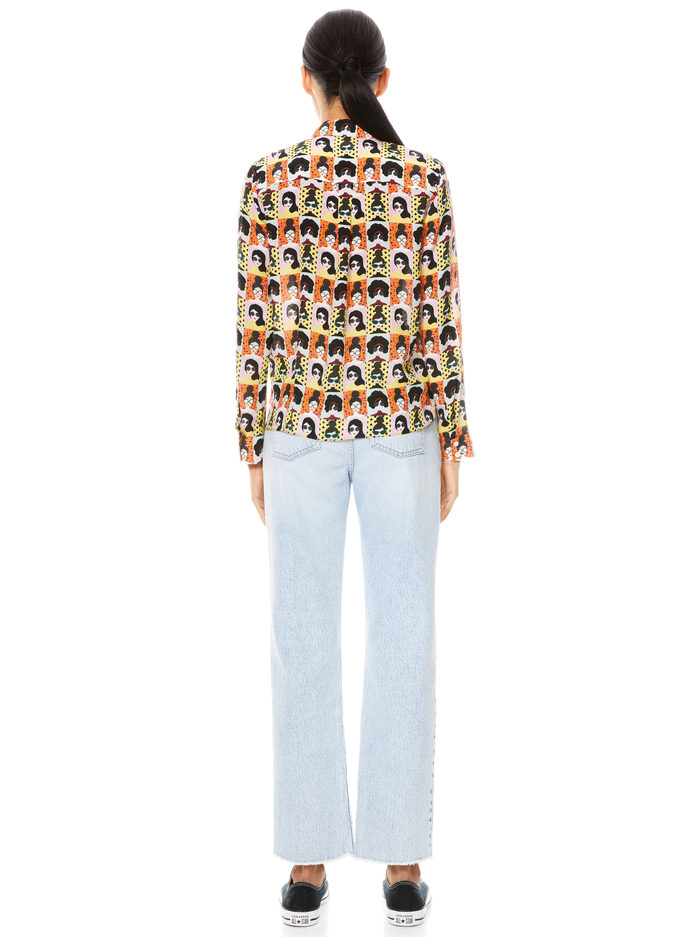 WILLA SILK BLOUSE - STACE TRIBE image 1 - ALICE + OLIVIA