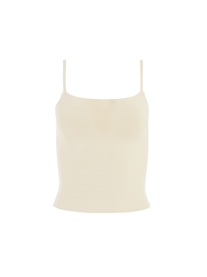 DRINA CROPPED RIB TANK - SEPIA image 5 - ALICE + OLIVIA