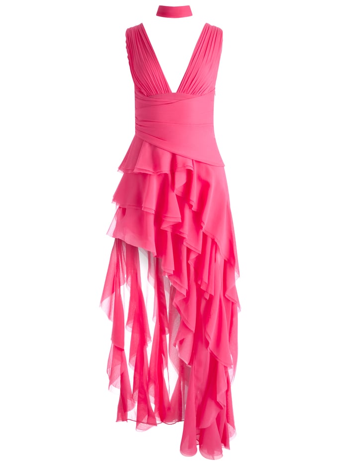 HOLLY MAXI DRESS - RASPBERRY image 5 - Alice And Olivia