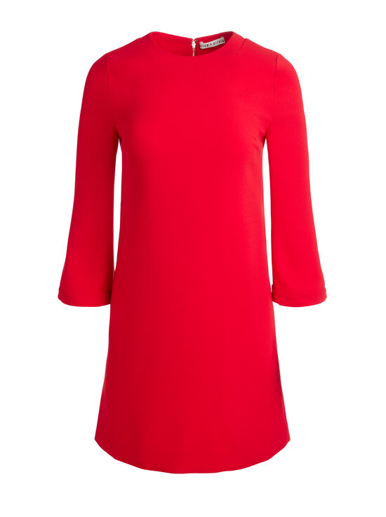 BRIGHT RUBY-ELEONORA MINI DRESS