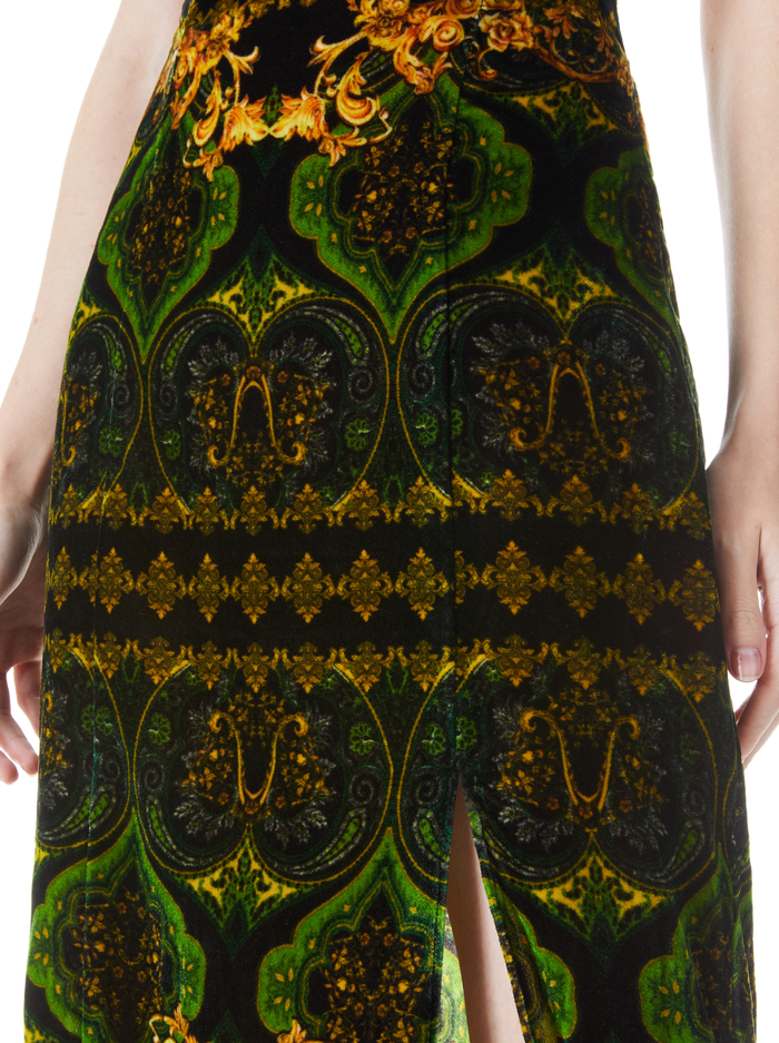 STEPHINE MAXI SKIRT - RENDEZVOUS/MULTI image 3 - Alice And Olivia