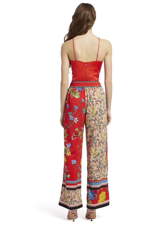 HARMON BODYSUIT - BRIGHT POPPY image 2 - Alice And Olivia