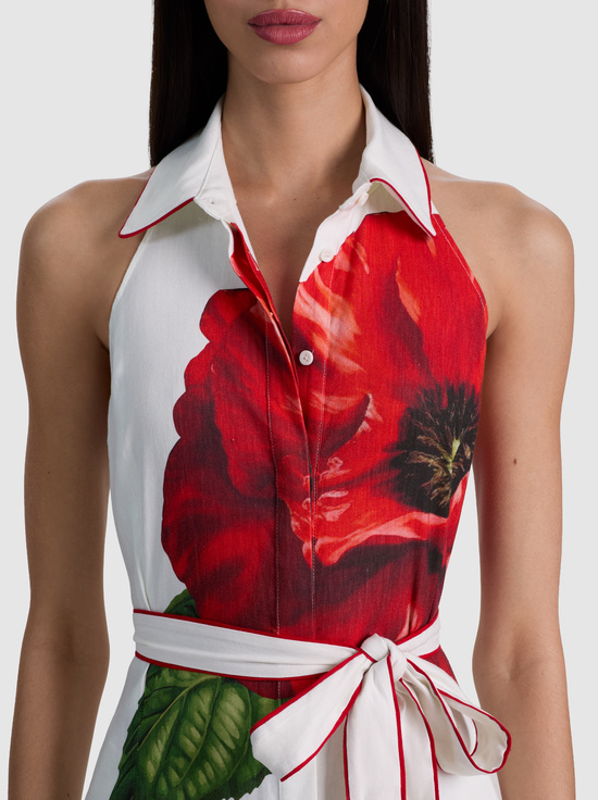 SUMMER POPPY-CHASSIDY HALTER MAXI DRESS