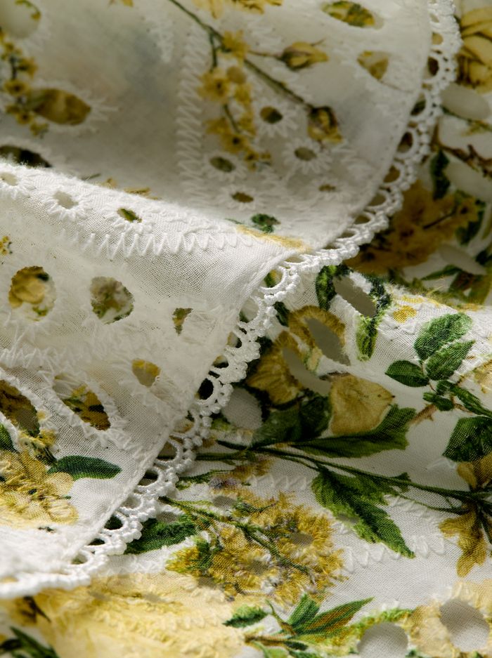 MEREDITH SWEETHEART MINI DRESS - FRESH AIR BUTTER image 1 - ALICE + OLIVIA