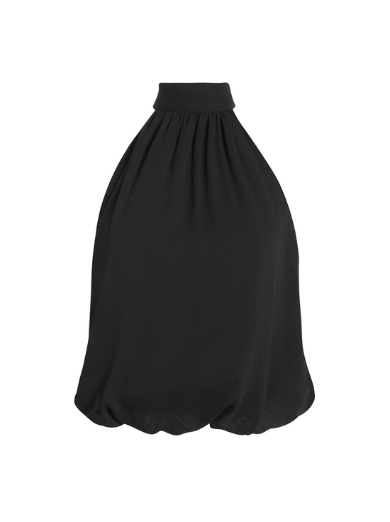 BLACK-MARIS HALTER TOP