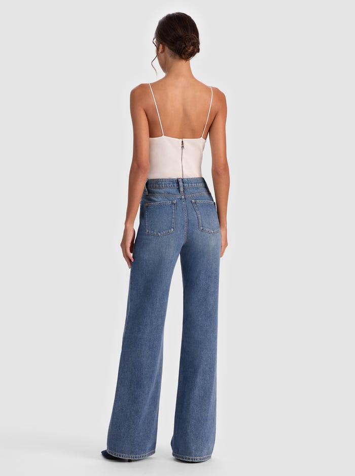 HARMON BODYSUIT - OFF WHITE image 2 - Alice And Olivia
