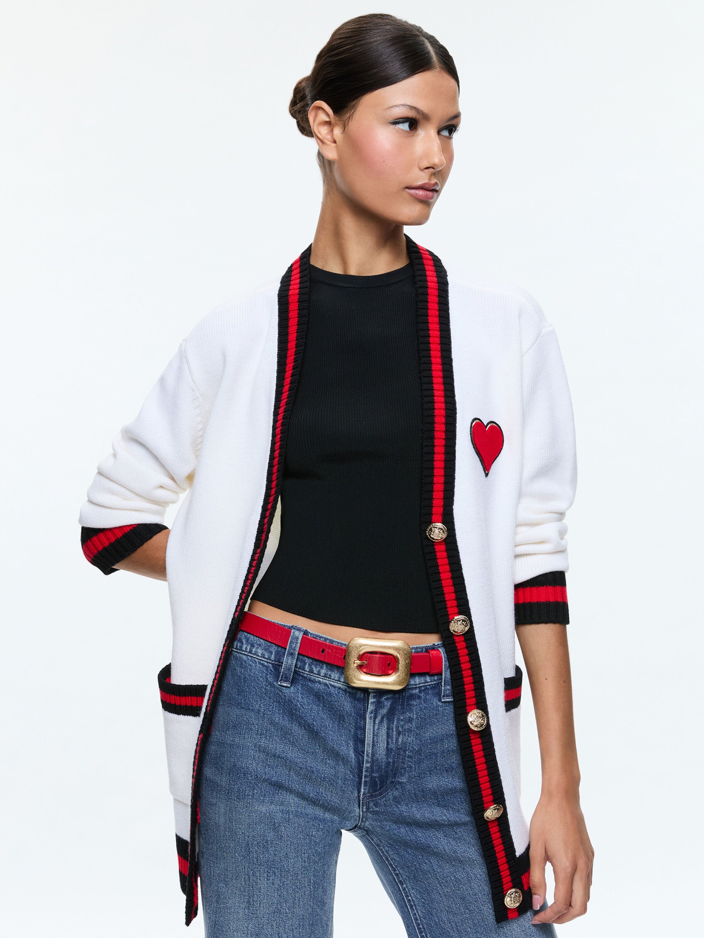 Alice and olivia bradford cardigan store