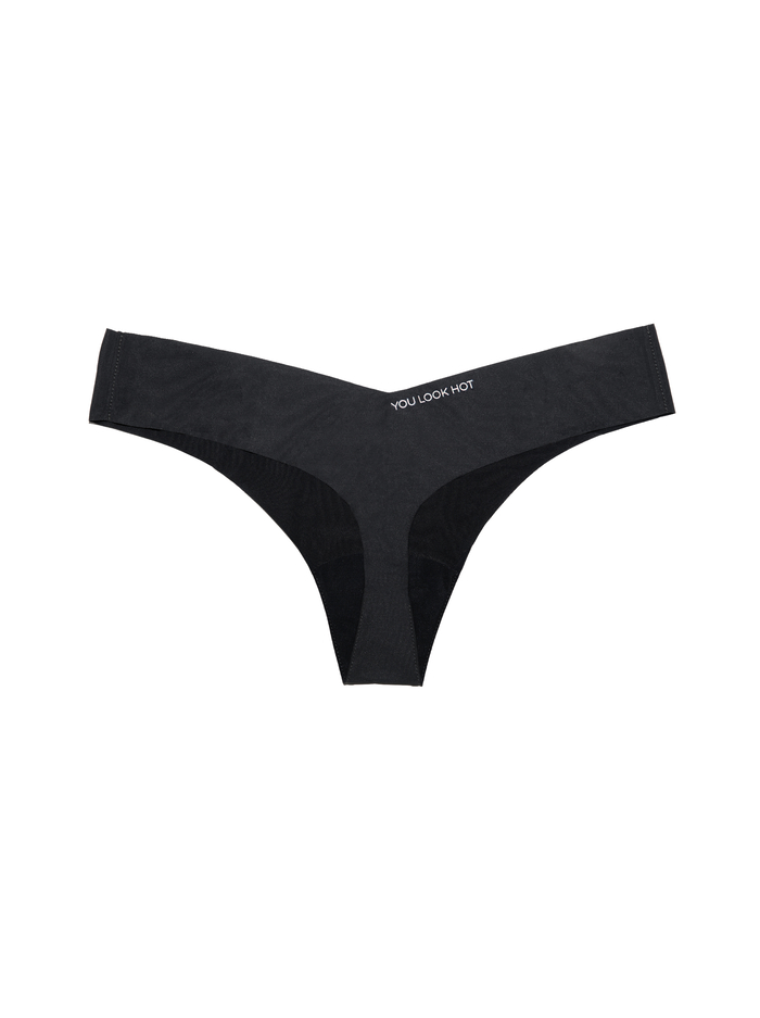 A+O X COMMANDO CLASSIC THONG - A+O Hot Black image 1 - Alice And Olivia
