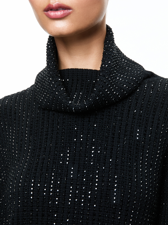 CORIN PULLOVER - BLACK image 3 - Alice And Olivia
