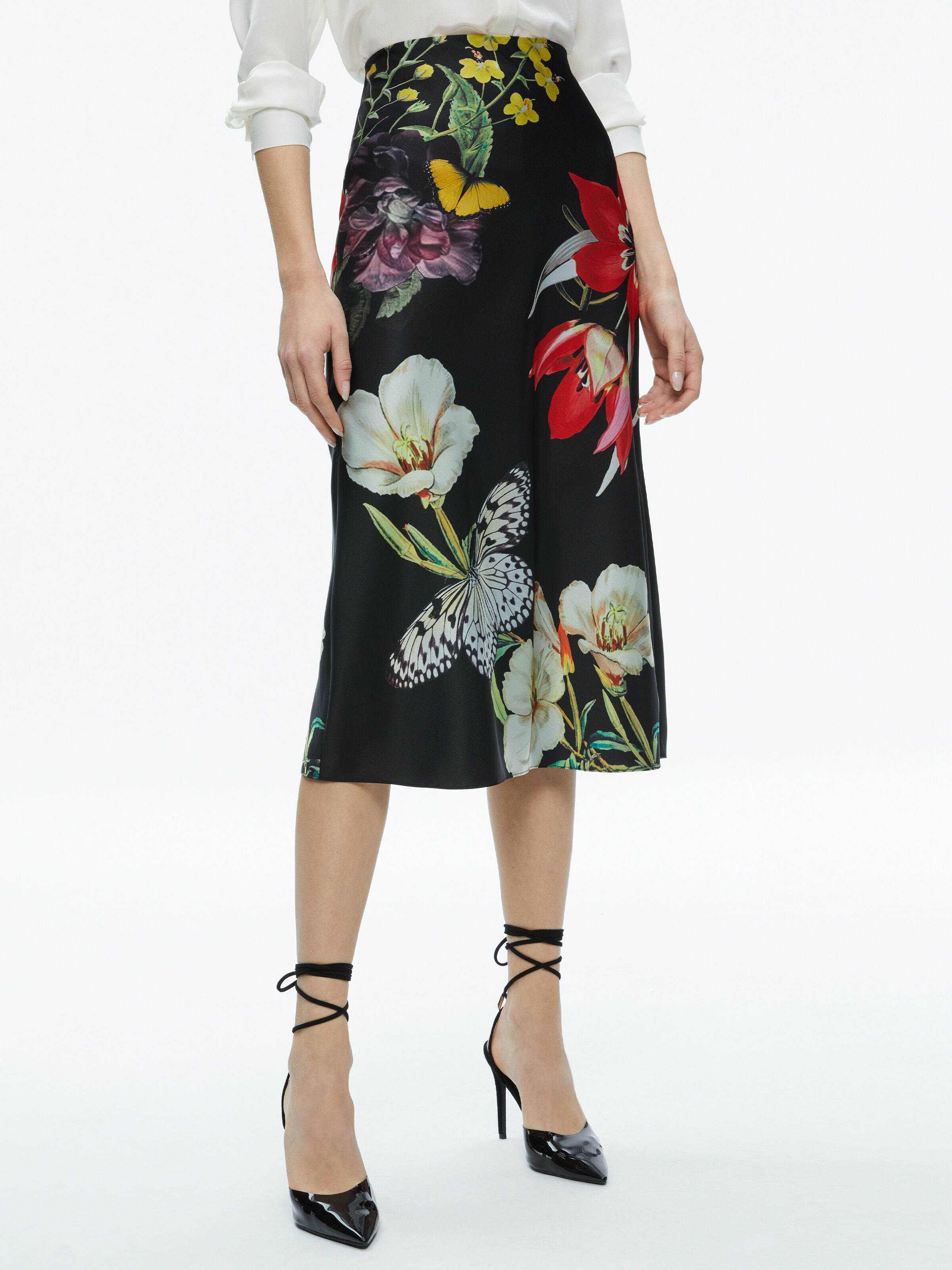 Maeve floral pencil skirt 2025