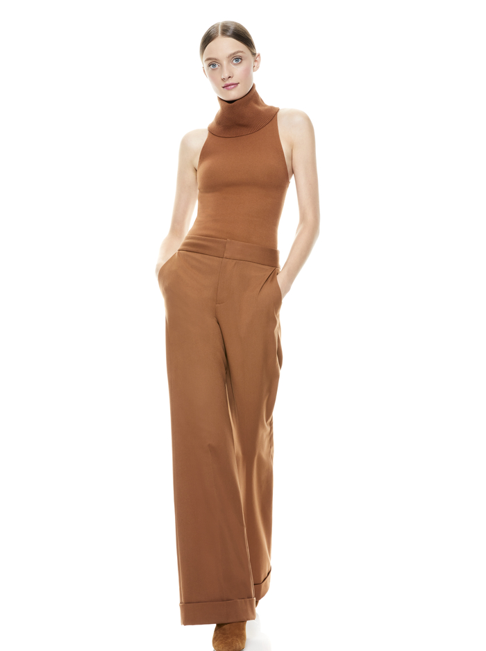 DARCEY TANK - CAMEL image 5 - Alice And Olivia