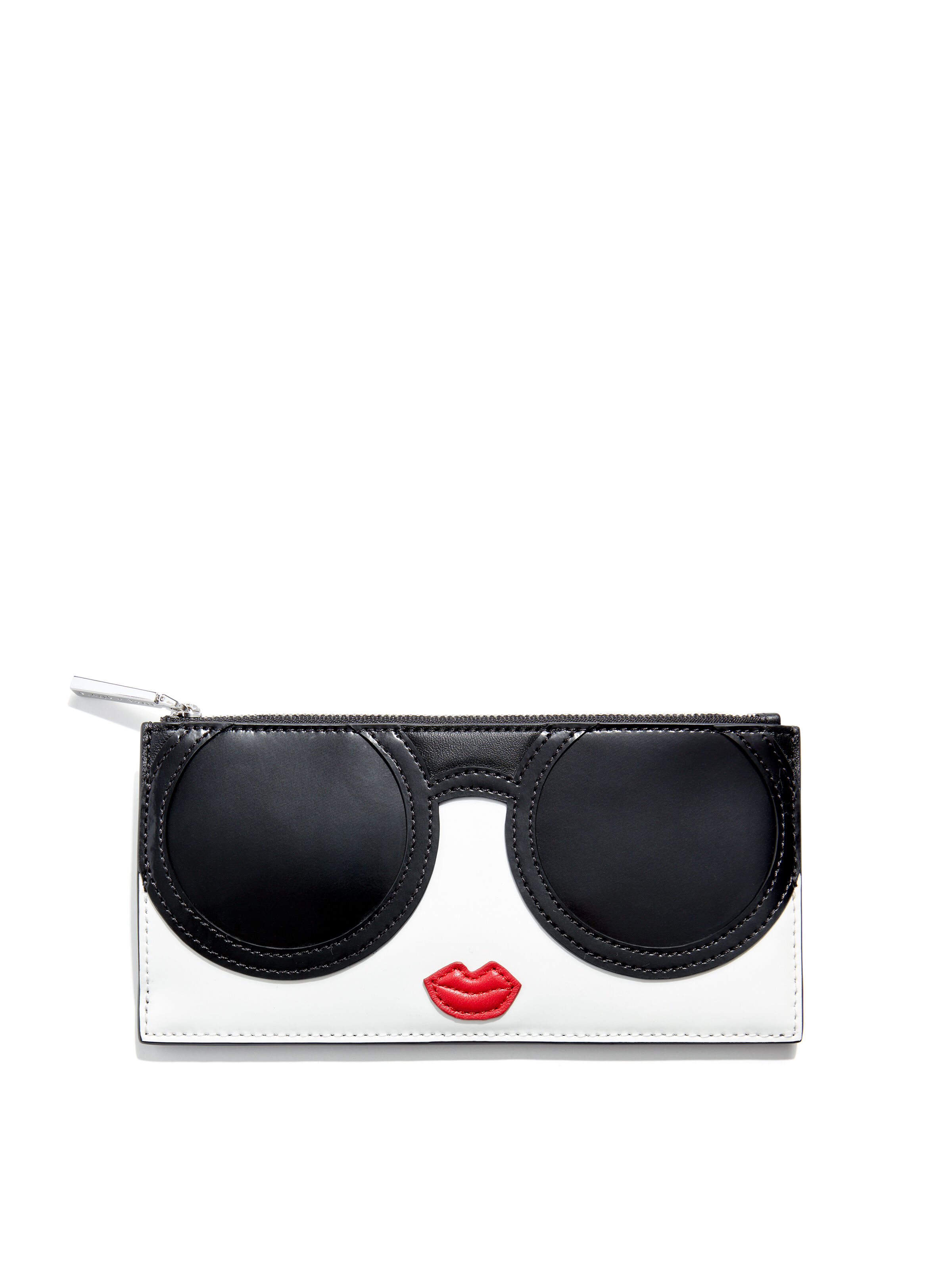 Stace Face Long Wallet In Stacey Face | Alice + Olivia