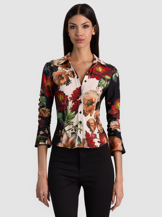 FREYA BUTTON DOWN TOP
