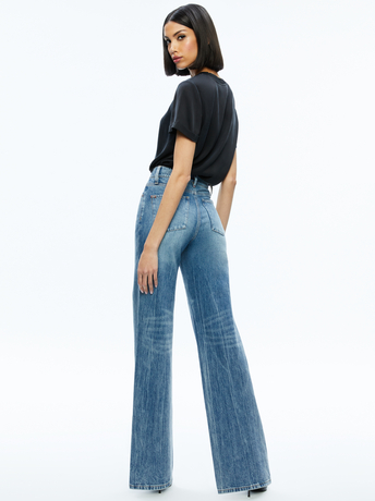 BLACK-BRADEN DROP SHOULDER TEE