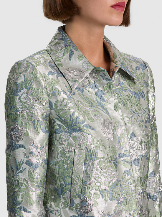 LIGHT SAGE-WESTON CROPPED JACKET