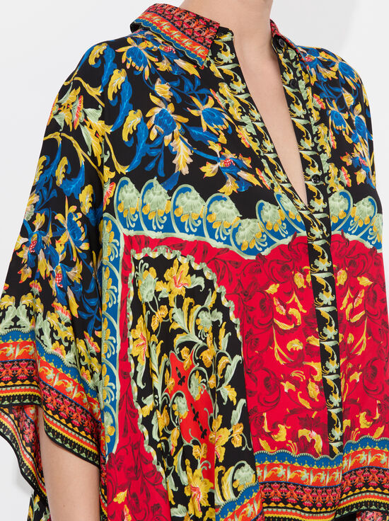 LOVE NOTE-DEANNE BUTTON DOWN BLOUSE