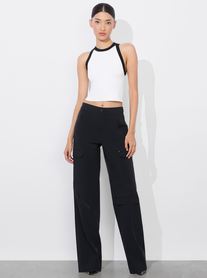 RYDEL TANK - SOFT WHITE/BLACK image 1 - Alice And Olivia