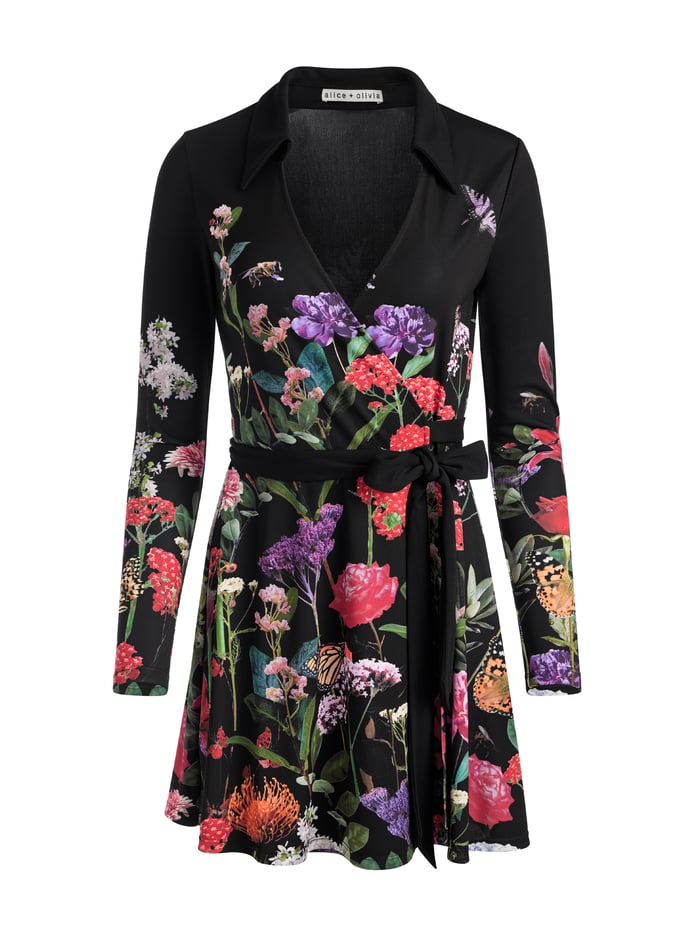 MILLICENT MINI DRESS - SECRET GARDEN image 5 - Alice And Olivia