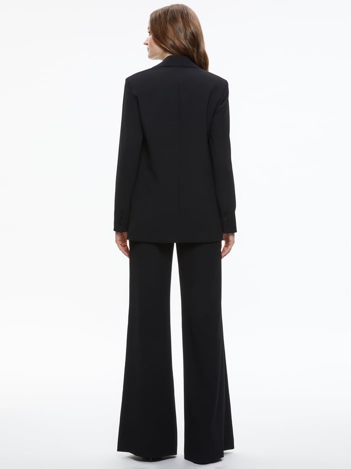 DENNY BOYFRIEND BLAZER - BLACK image 1 - Alice And Olivia