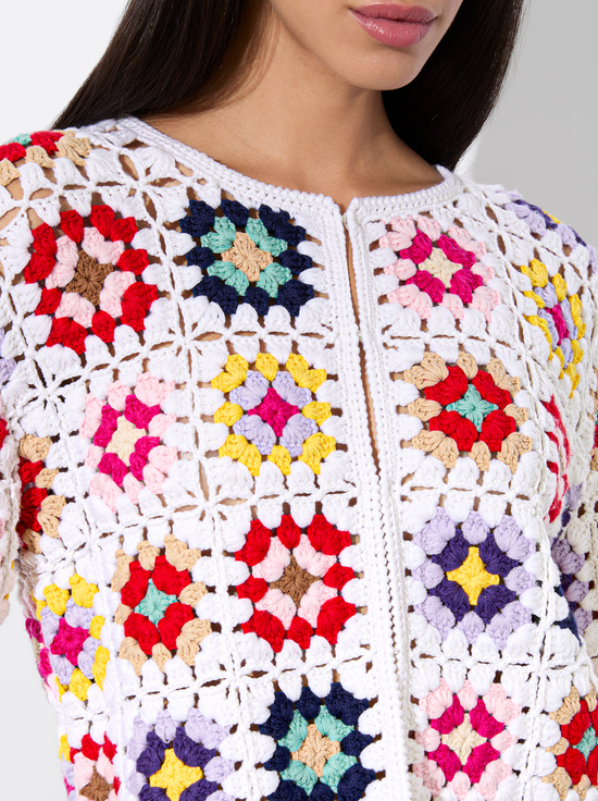MULTI-ANDERSON CROCHET CARDIGAN