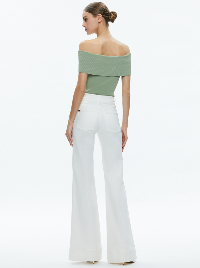 DOLAN PULLOVER - SAGE image 2 - Alice And Olivia