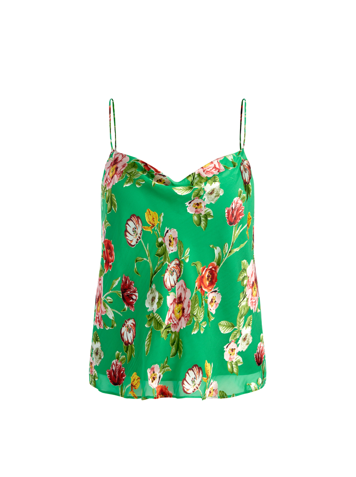 HARMON SLIP TANK - HAMPTONS FLORAL image 5 - Alice And Olivia