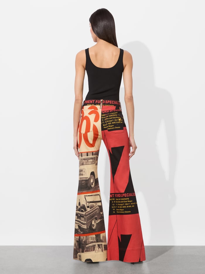 A+O X BRONCO SB BELL JEAN - 66 PHOTOGRAPHIC image 3 - Alice And Olivia