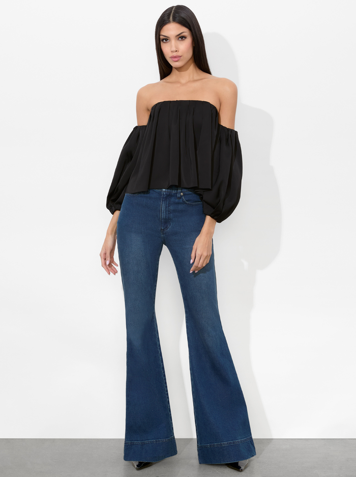 JUPITER TOP - BLACK image 1 - Alice And Olivia
