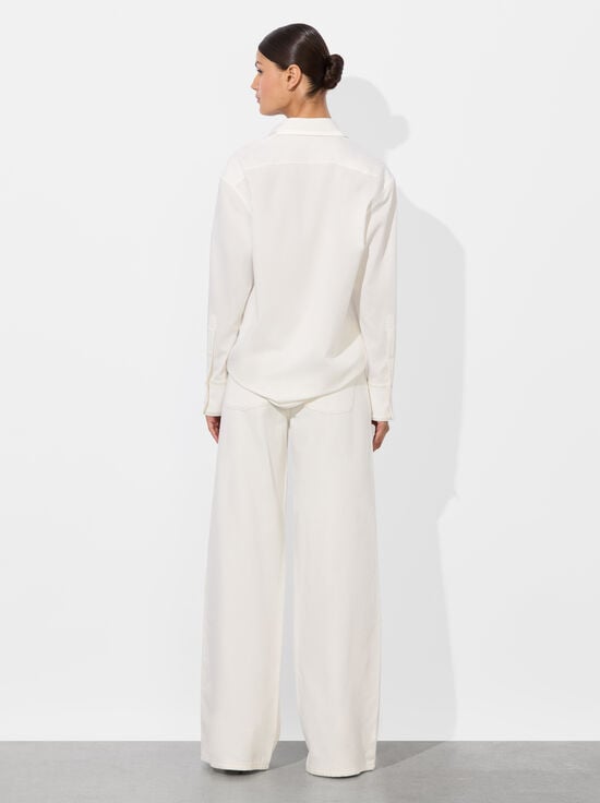 OFF WHITE-PERFECT BUTTON DOWN