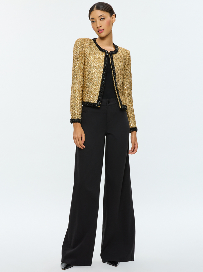 LANDON JACKET - GOLD image 5 - Alice And Olivia