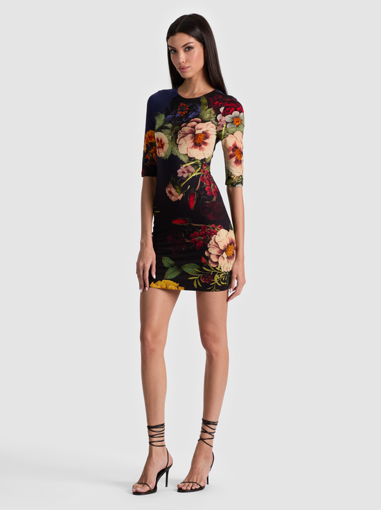 MAGIC GARDEN GRADIENT-DELORA MINI DRESS