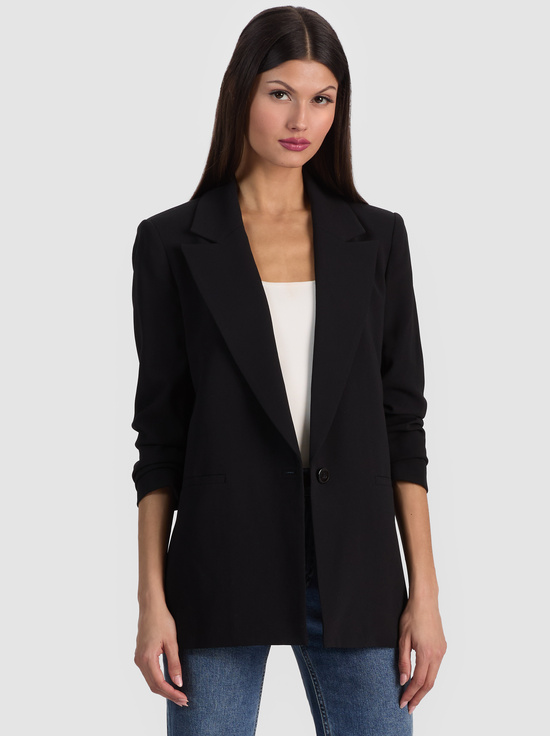BLACK-DENNY BOYFRIEND BLAZER