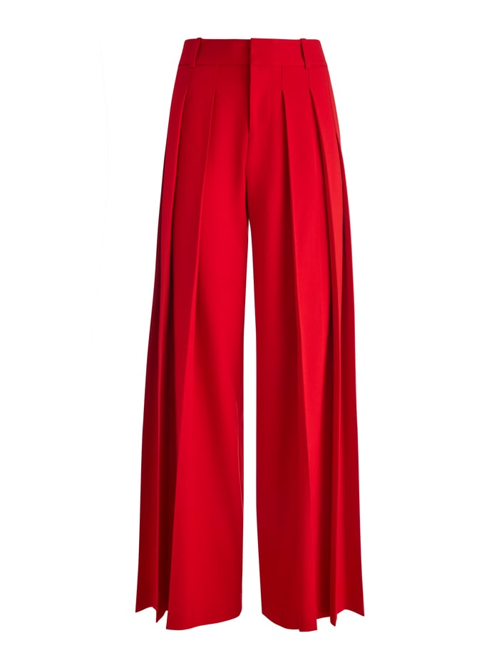 SIMON TROUSER - RED APPLE image 5 - Alice And Olivia