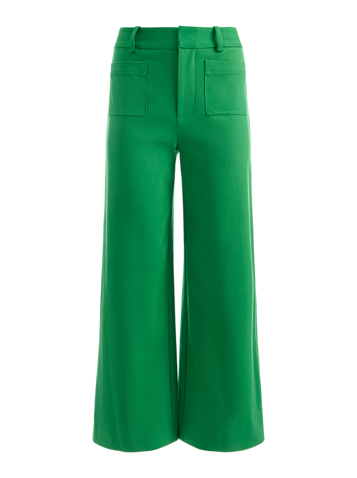 ZOE ANKLE TROUSER - GREEN APPLE image 5 - ALICE + OLIVIA