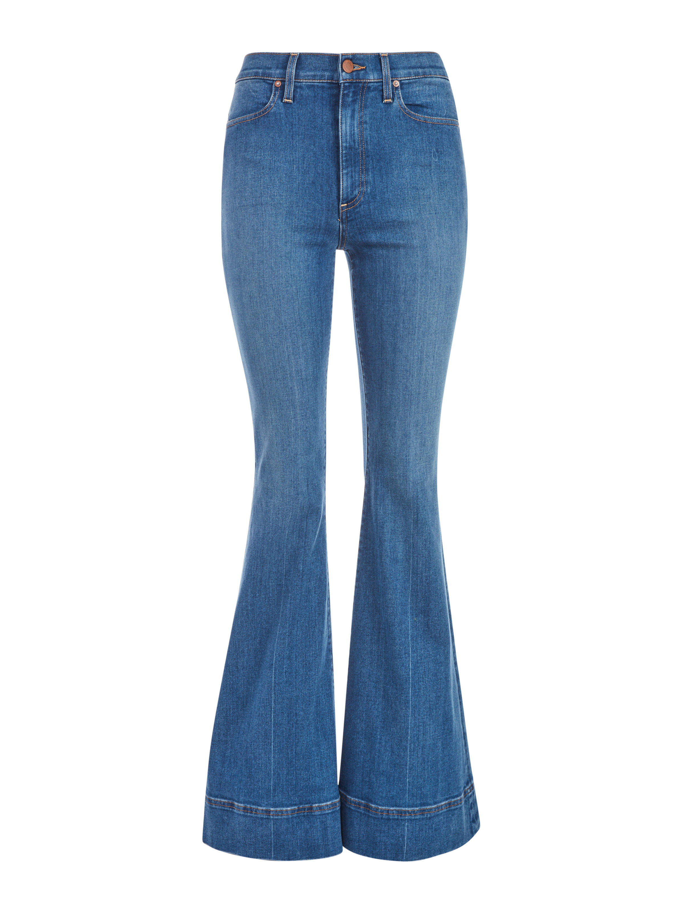 alice and olivia bell bottom jeans
