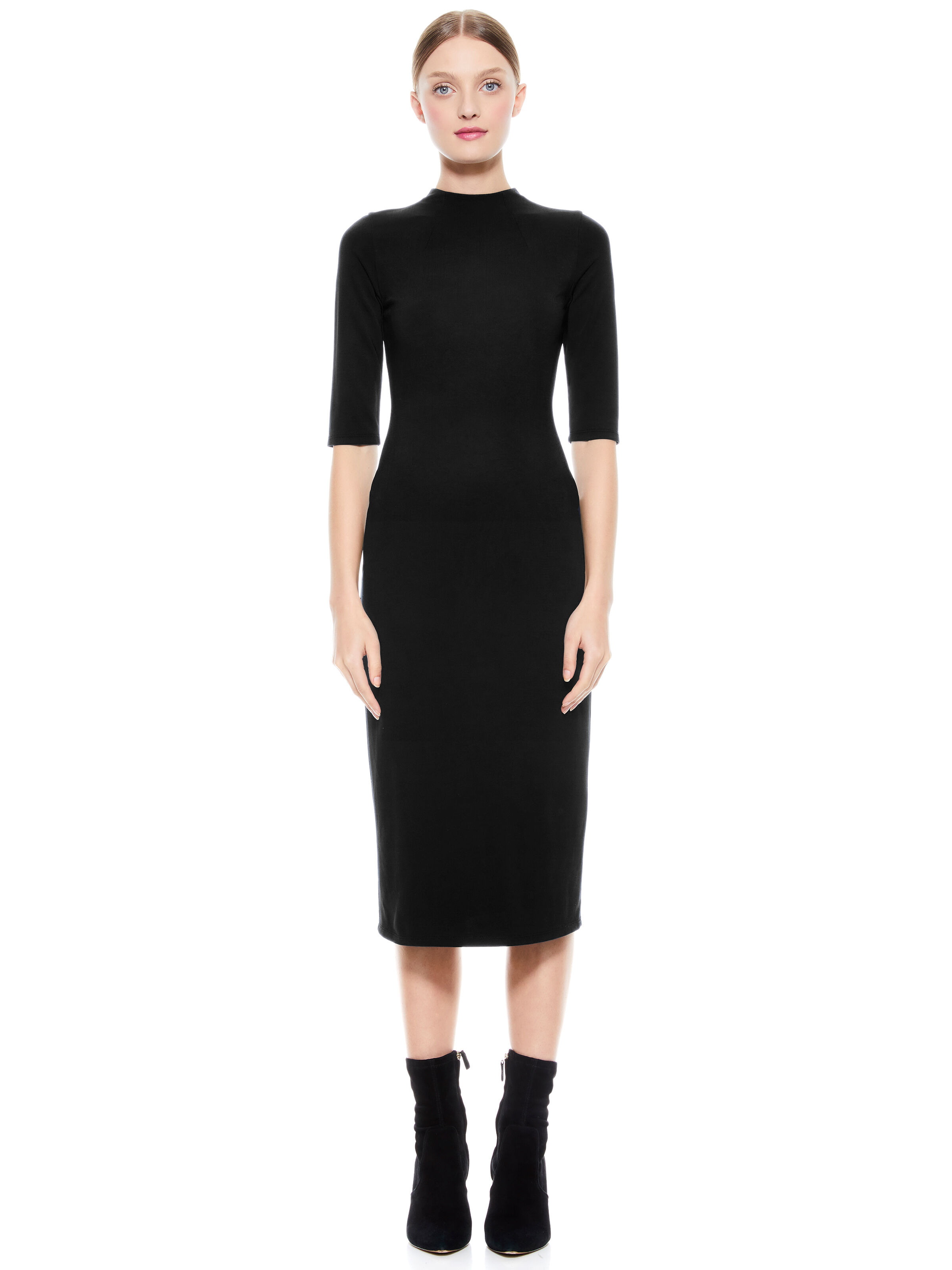 Alice and olivia shop black gown