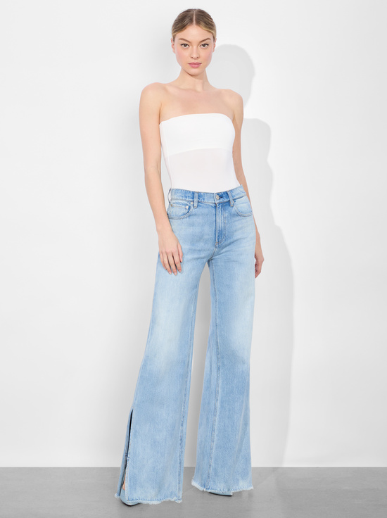 OFF WHITE-NAOMI STRAPLESS BODYSUIT