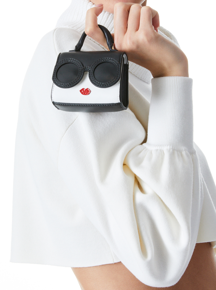 OSWALD TURTLENECK CROPPED PULLOVER - SOFT WHITE image 3 - Alice And Olivia
