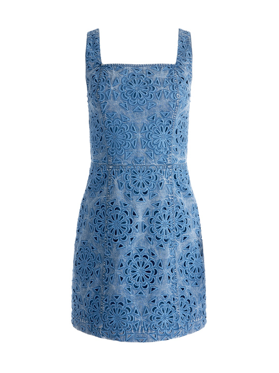 AVERY BLUE-MARYANN DENIM DRESS