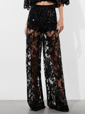 ATHENA EMBELLISHED PANT - BLACK