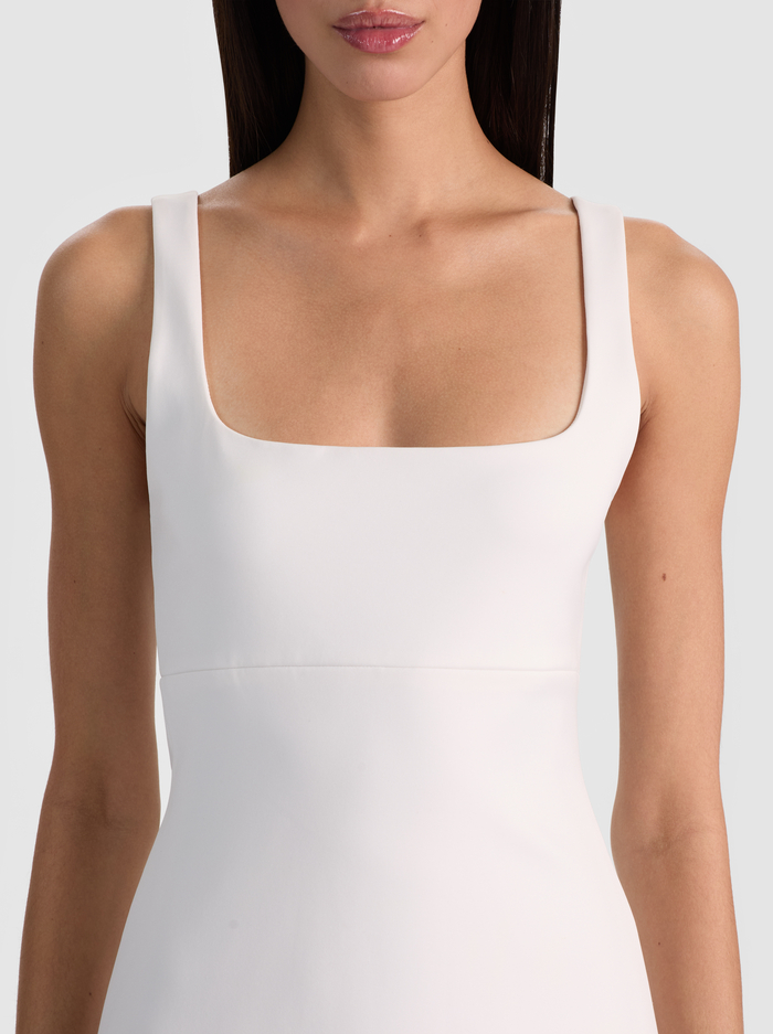 MIKAELA MINI DRESS - OFF WHITE image 1 - ALICE + OLIVIA